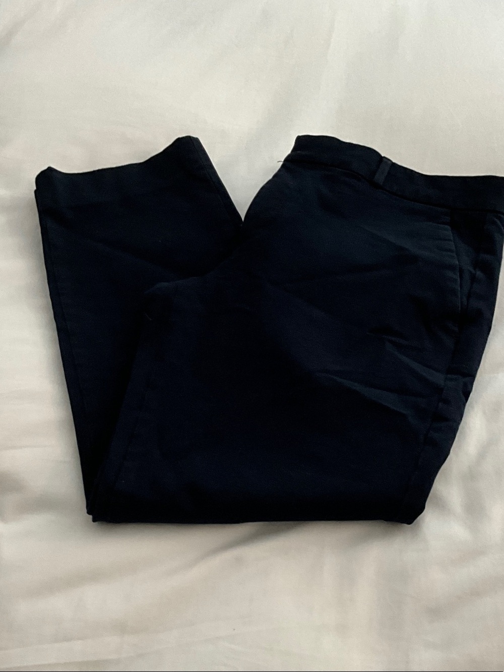 Womens Navy Blue Chino Pants